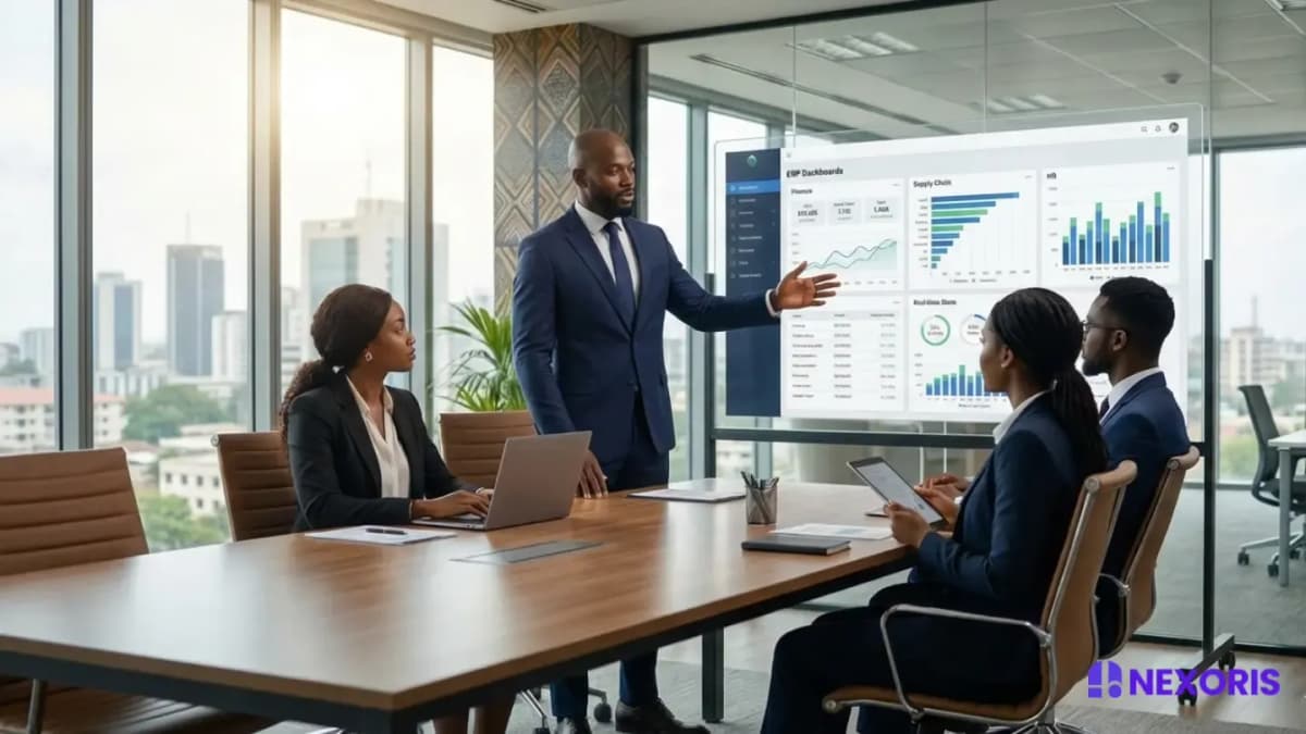 Custom ERP Software Nigeria for Business Operations Automation